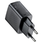 ACEFAST A98 PD30W GaN (USB-C+USB-A) charger,black (EU) - imagine 5