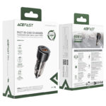 ACEFAST B12 60W (USB-A+USB-C) dual-port car charger — изображение 6