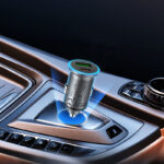 AceFast B15 65W (USB-A+USB-C) dual port metal car charger