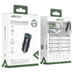 AceFast B16 95W (USB-A+USB-C) dual port metal car charger - imagine 2