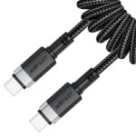 ACEFAST C14-03 USB-C to USB-C spring charging data cable - imagine 3