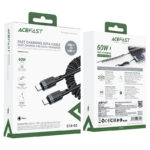 ACEFAST C14-03 USB-C to USB-C spring charging data cable - imagine 7