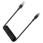 ACEFAST C14-04 USB-A to USB-C spring charging data cable - imagine 3