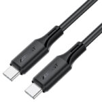 ACEFAST C17-03 USB-C to USB-C silicone charging data cable,black