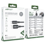 ACEFAST C17-04 USB-A to USB-C silicone charging data cable - imagine 5
