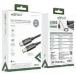 AceFast C23-03 USB-C to USB-C intelligent power-off charging data cable - imagine 2