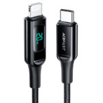 ACEFAST C6-03 USB-C to USB-C 100W zinc alloy digital display braided charging data cable - imagine 6