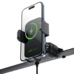 ACEFAST D52 wireless charging car holder with electric clamp for air vent - imagine 3