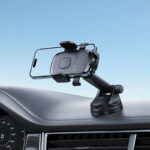 AceFast D57 one-key lock car holder for dashboard