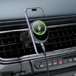 AceFast D61 Qi2 25W magnetic wireless charging car holder