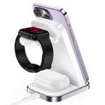 ACEFAST E15 desktop 3-in-1 wireless charging stand - imagine 3