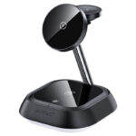 AceFast E16 desktop 3-in-1 wireless charging holder,black - imagine 2