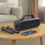 AceFast K1 Party karaoke all-in-one audio set,black