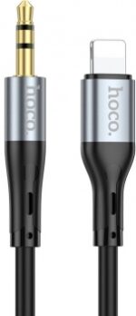 Hoco UPA22 Lightning (iPhone) silicone digital audio conversion cable - imagine 2