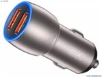 XO CC52 Metal Dual USB QC3.0 36W Car Charger - imagine 3