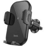 Hoco HW4 Journey wireless fast charging car holder(air outlet) - imagine 3