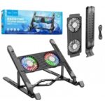 HOCO DH17 Brilliant heat dissiPhoneation folding notebook stand - imagine 2