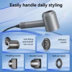 HOCO DAR31 Wave high-speed negative ion hair care hair dryer(EU) - imagine 3