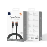 Wiwu FlameGuard Cable C-C(Type-C -Type-C) Wi-C098 - imagine 2