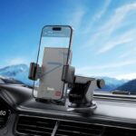 Hoco H49 Precious push-type car holder(center console) — изображение 2