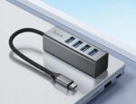 Hoco HB1C 4-in-1 converter(Type-C to USB3.0*4)