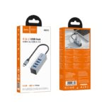 Hoco HB1C 4-in-1 converter(Type-C to USB3.0*4) - imagine 2