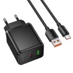 Hoco C157A Smart PD30W+QC3.0 multi-protocol charger set(Type-C)(EU) — изображение 2