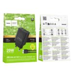 Hoco CS94A Leader PD20W+QC3.0 charger(EU) +set - imagine 3