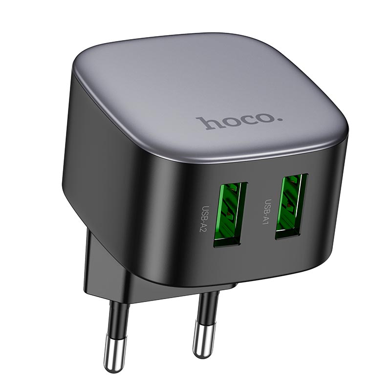 c29a242a-e175-11ee-8388-004e01af38c9-2.jpg Hoco CS34A Rayo dual-port QC3.0 charger(EU) - imagine 1