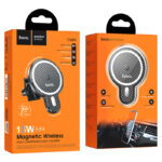Hoco CA85 Ultra-fast magnetic wireless charging car holder - imagine 5