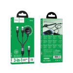 Hoco CW64 iWatch+Type-C+iP 3-in-1 charging cable - imagine 2