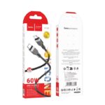 Hoco X109 Energy 60W silicone charging data cable Type-c to Type-c(L=2M) - imagine 2