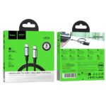 HOCO US10 Type-C to Type-C USB3.0 excellent speed cable - imagine 3