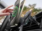 Wiwu Qi2.0 MAGO Magsafe wireless car charger CH-323 - imagine 2
