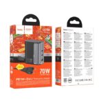 Hoco CS76A Star Speed PD70W(2C1A) charger(EU) - imagine 3