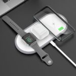 Hoco CW24 Handsome 3-in-1 wireless fast charger
