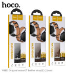 HOCO WH10 Original series GT leather strap(22/20 mm) - imagine 4