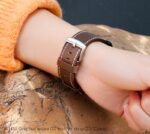 HOCO WH10 Original series GT leather strap(22/20 mm) - imagine 3