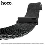 Hoco WH02 Simple beauty series milanese magnetic steel strip watchband(20/22mm) — изображение 6