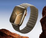 HOCO AS100 Woven fabric magnetic watchband for iWatch(38/40/41/42/44/45/49mm) - imagine 3