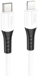 HOCO X82 Lightning PD silicone charging data cable - imagine 2