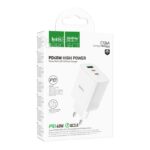 Hoco C126A Pure power PD40W three-port(2C1A) charger(EU) - imagine 3
