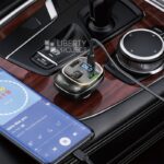 HOCO E76 Pole PD45W+QC3.0 car BT FM transmitter - imagine 2