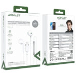 AceFast L7 USB-C(type-c) semi-in-ear wired earphones with mic - imagine 2