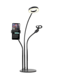 XO BGD006 / LS-90-6 3.5-inch disc base single head 3 in 1(with microphone hose clamp) website broadcast