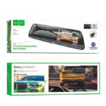 Hoco DV4 4.5-inch rearview mirror driving recorder(dual-channel) - imagine 3