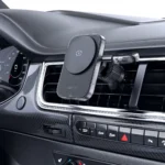 AceFast D18 in-car 2-in-1 magnetic wireless charging holder,black