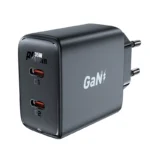 AceFast A49 PD35W GaN (USB-C+USB-C) dual port charger,black (EU) - imagine 3