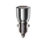 XO CC58 intelligent transparent metal car charging A+C=95W (MAX) - imagine 2