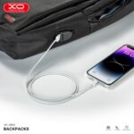 XO CB02 15.6″ Computer Shoulder Bag Black (Side USB Port, Quick Charge) - imagine 7